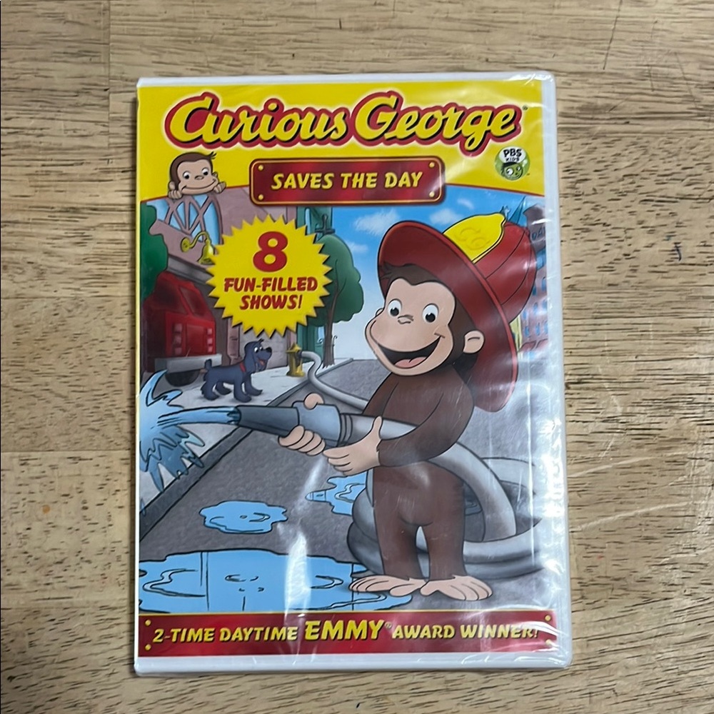 Curious George Saves the Day DVD Sealed